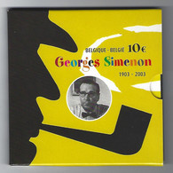 BELGIE -BELGIQUE EUROMUNT 10 Euro 2003 - Georges Simenon - ONDER UITGIFTE - Belgien