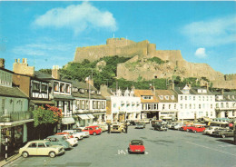 Jersey , Uk * Mont Orgueil Castle * Automobiles Anciennes Commerces Magasins - Other & Unclassified