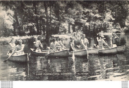 ALABAMA CAMP PUSHMATAHA CITRONELLE CANOE 1954 - Otros & Sin Clasificación