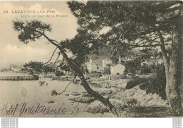 LE LAVANDOU LE PORT LIGNE DU SUD DE LA FRANCE - Le Lavandou