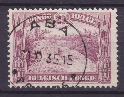 Belgian Congo 1931 Mi. 132, 20c. Sankura-Fälle Waterfall Deluxe ABA Cancel !! - Used Stamps