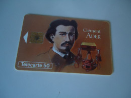 FRANCE USED CARDS   INVENTORS OF TELEPHONES ADER - Telefoon