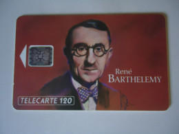 FRANCE USED CARDS   INVENTORS OF TELEPHONES BARTHELEMY - Telefoon