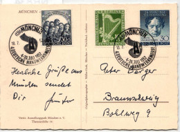 Berlin 72-73 Auf Postkarte Handwerlsmesse #NR834 - Altri & Non Classificati