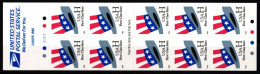 USA F-Bl. 49 Postfrisch Folienblatt 49 Hut Von Uncle Sam #KV241 - Other & Unclassified