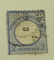 Deutsche Reich Post- 2 Groschen 1872. - Usati