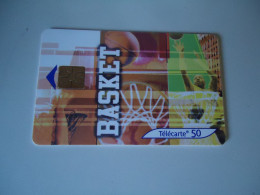 FRANCE USED PHONECARDS SPORTS BASKET - Sin Clasificación