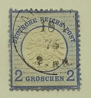 Deutsche Reich Post- 2 Groschen 1872. - Usati