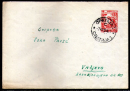 Yugoslavi,stationeri  Cover Cancel Opatija,07.07.1954, To Valjevo, As Scan - Lettres & Documents