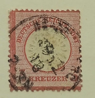 Deutsche Reich Post- 3 Kreuzer 1872. - Usati