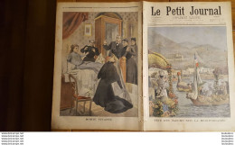 LE PETIT JOURNAL SUPPLEMENT ILLUSTRE 13 AVRIL 1902 FETE DES FLEURS SUR LA MEDITERRANEE - Le Petit Journal