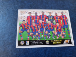 CARTES  DE  FOOT  BARCA  DREAM  TEAM  2007/2008  //  PARFAIT  ETAT  //  1er  CHOIX  // - Trading Cards