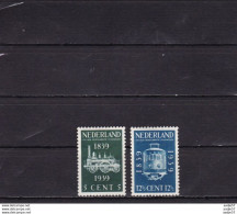 Nederland Netherlands Pays Bas 1939 Mi 334 /5 YT 325 /6 Sc 214 /5 SG 499 /0 - ,MNH ** - Neufs