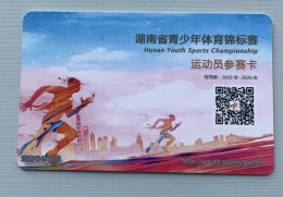 Hunan Youth Sports Championship Card, Table Tennis Event - Non Classés