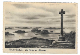 50 CPB -  ÎLE DE BREHAT (22) LA CROIX DE MAUDEZ (CP écrite En Juillet 1947) - Ile De Bréhat