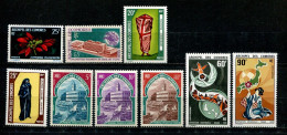 V - COMORES -   Année 1970 - Y&T N° 56 à 62 + PA 30/31   -  Neufs Sans Charnière ** MNH - Unused Stamps