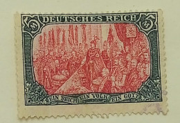 Deutsches Reich- 5 Mark 1905.-1911. - Usati