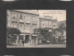 129993         Spagna,         Cartagena:  Banco  De   Cartagena,    VG   1908 - Murcia