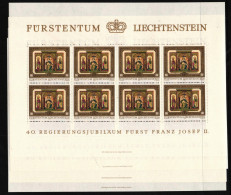 Liechtenstein 706-709 Postfrisch Kleinbogen #HW670 - Andere & Zonder Classificatie