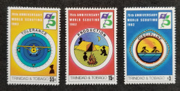 Trinidad & Tobago 74th Anniversary Scouting 1982 Scout Jamboree Airplane Aviation (stamp) MNH - Trinidad En Tobago (1962-...)