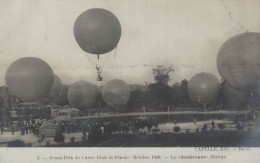 GRAND PRIX DE L AERO CLUB DE FRANCE 1908 LA CAMBRONNE DAVID - Balloons