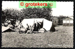 RIJS Camping Gezellig Voor De Tent Ca 1970 - Sonstige & Ohne Zuordnung