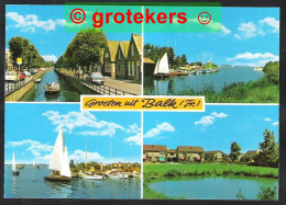 BALK Groeten Uit 4-luik Ca 1978 - Altri & Non Classificati