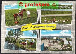 MOLKWERUM Camping ’t Séleantsje 4-luik Ca 1978 - Altri & Non Classificati