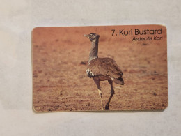 NAMBIA-(NA-TNA-0084-NMB-90)-Kori Bustard-(NAEI08099698)(32)(N$20)(not Tirage)used Card - Namibia