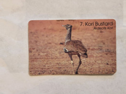 NAMBIA-(NA-TNA-0084-NMB-90)-Kori Bustard-(NAEI08119884)(34)(N$20)(not Tirage)used Card - Namibia