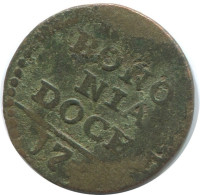 VATICAN 1 Quattrino BONONIA DOSET 1692 	Papal States #AC042.8.U.A - Vaticano (Ciudad Del)