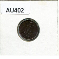 1 CENT 1980 NÉERLANDAIS NETHERLANDS Pièce #AU402.F.A - 1948-1980 : Juliana