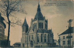 49. Bonsecours La Basilique Vue De La Route De Condé Obl. 10121930 - Bonsecours