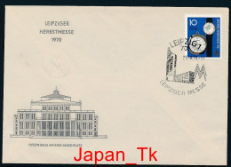 DDR Mi. Nr. 1601, 1602 Leipziger Herbstmesse, Unbesiegbares Vietnam - FDC - Siehe Scan - 1950-1970