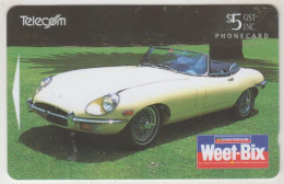 NEW ZEALAND - 1969 E-Type Jaguar, 5$, Tirage 23.000, Used - Nouvelle-Zélande