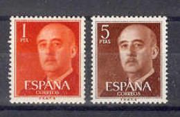 Spain 1960. Franco-Bcn  Ed 1290-91 (**) - Nuovi