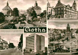 72727988 Gotha Thueringen Schloss Rathaus Hochhaus Karl Marx Strasse Gotha - Gotha