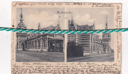 Oudenaarde, Audenarde, La Gare, Het Station, Afgestempeld 1901 - Oudenaarde
