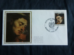 1976 1820 FDC Zijde/soie (Brux/Brus) :"400 Ans De La Naissance De Pierre-Paul Rubens /400 Jaar Geleden Geboren " - 1971-1980