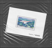 France Bloc**  N° 83b** Poste Aérienne 50° Anniversaire Du Premier Vol Du Concorde Sous Blister - 1960-.... Mint/hinged