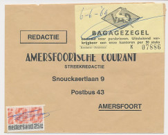 Amersfoort 1969 - VAD Bagagezegel Voor Persbrieven - Sin Clasificación