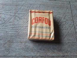 Paquet Tabac 20 Cigarettes De Troupe Corfou Armée Française Pour Les Troupes Rare - Andere & Zonder Classificatie