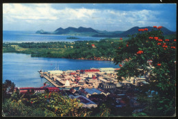 St Lucia The Caribean Typical Of The Beautiful West Indies Is The Island Of Clipper Service 1966 American World Airways - Saint Lucia