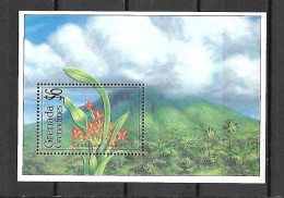 Grenada Gr 1994 Flowers - Orchids MS #2 MNH - Grenada (1974-...)