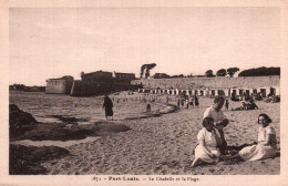 CPA - Port-Louis - La Citadelle Et La Plage - Edition Laurent Nel - Port Louis