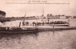 CPA - Port-Louis - Le Quai Bateau D'excursion - Edition Laurent Nel - Port Louis