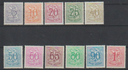 België OCB 849 / 859 ** MNH - 1951-1975 Heraldic Lion