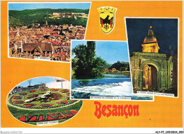 ALYP7-0628-25 - BESANCON - Vue Générale - La Porte Noire Et La Cathédrale - L'horloge Florale - Les Bords Du Doubs - Besancon