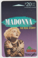 NEW ZEALAND - Madonna, 20$, Tirage 17.500, Used - Neuseeland