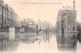 BESANCON Inondations De Janvier 1910 Rue Gambetta 17(scan Recto-verso) MA1892 - Besancon